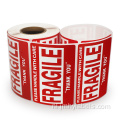 Fragile stickers fragiele zorgstickers hanteren stickers